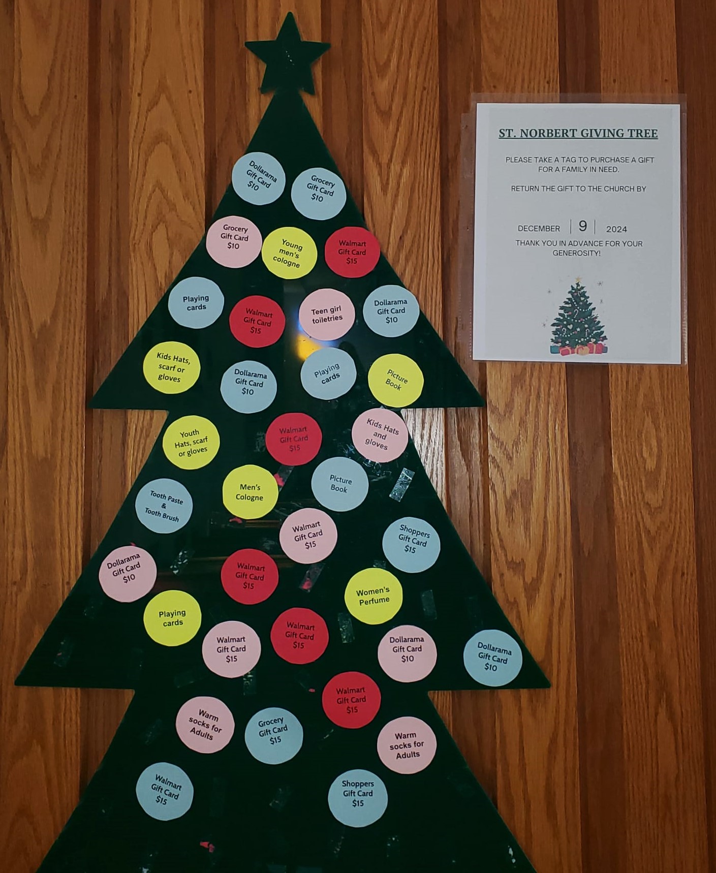 christmas giving tree