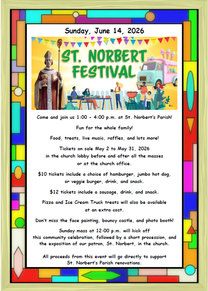st norbert parish festival 2026